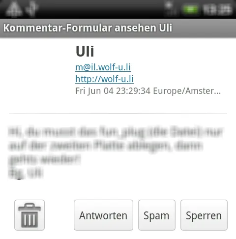 Wordpress Android