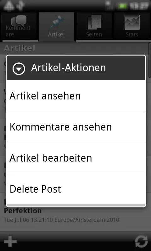 Wordpress Android