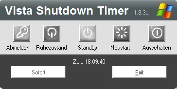 Vista Shutdown Timer