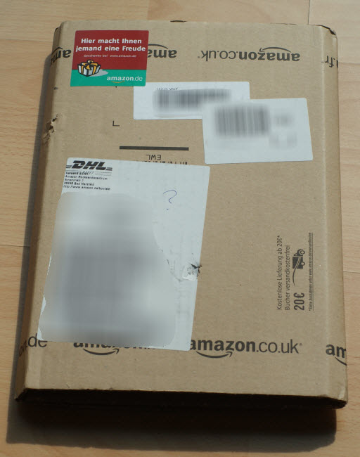 Amazon Geschenkverpackung