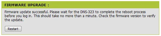 Firmware flashed