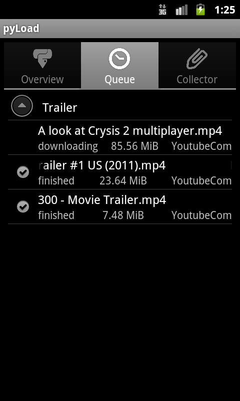 PyLoad unter Android