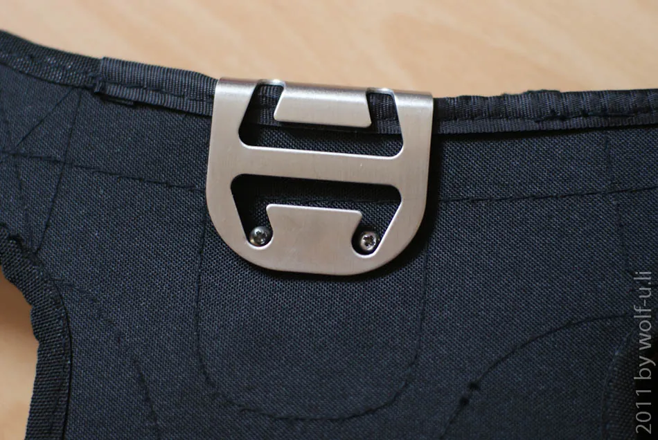 Sicherung des Holster am Belt Sicherung des Holster am Belt