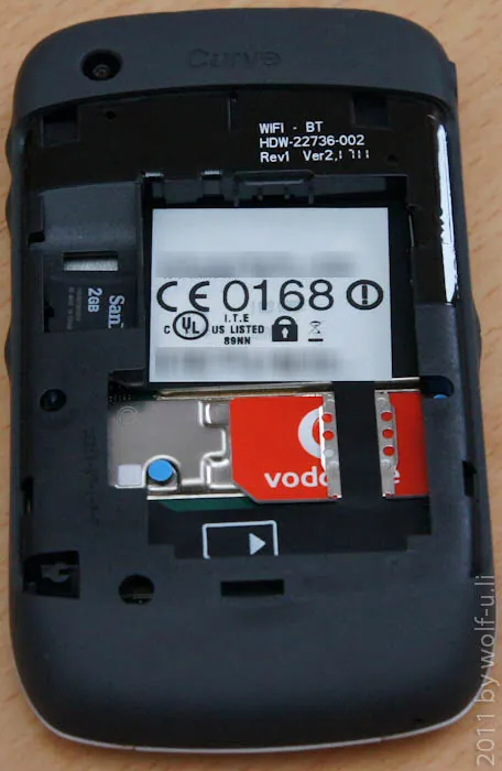 Blackberry Curve 8520 - Einrichtung
