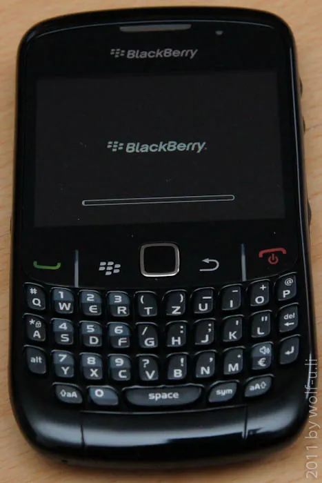 Blackberry Curve 8520 - Einrichtung