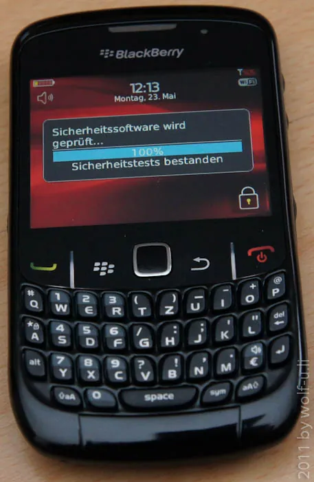 Blackberry Curve 8520 - Einrichtung