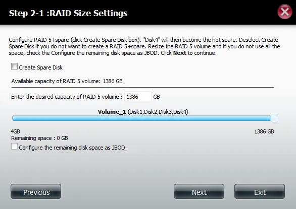 D-Link DNS-345 im RAID 5
