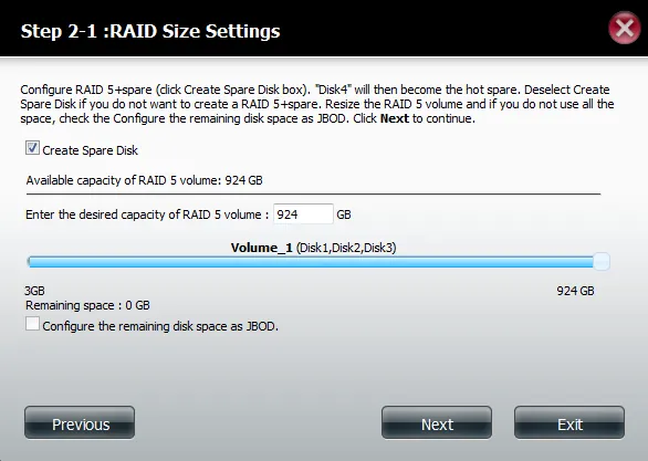 D-Link DNS-345 im RAID 5