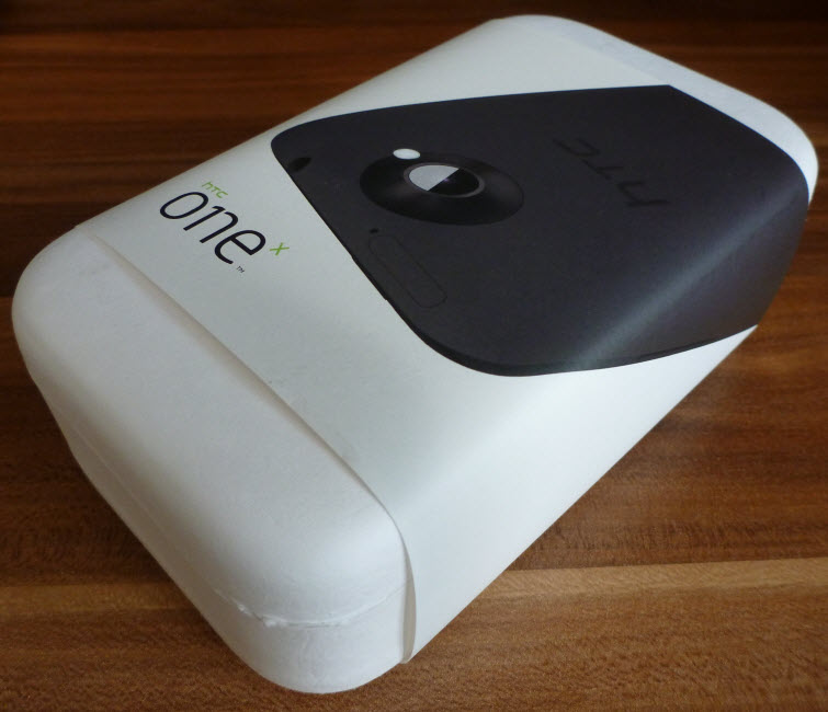 Verpackung des HTC One X