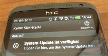 HTC One X Einrichtung