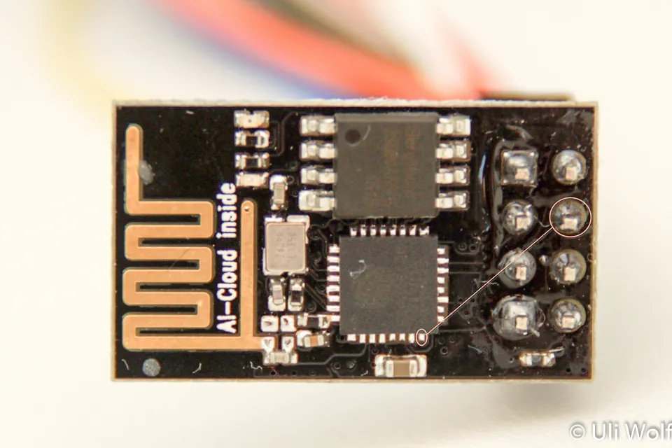 ESP8266 ESP-01 Deep-Sleep Connections