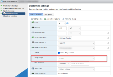 Homeassistant ESXI